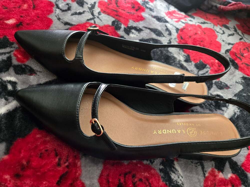 Chinese Laundry Maude Pointed Toe Slingback Kitten Heels